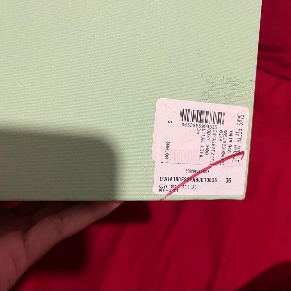 Off white designer shoes